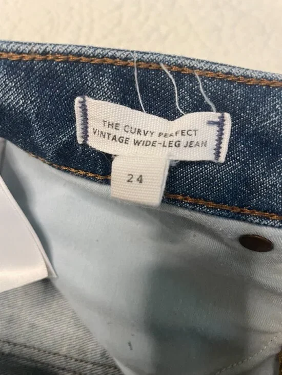 Madewell Curvy Perfect Vintage Wide-Leg Jean - Picture 2 of 3